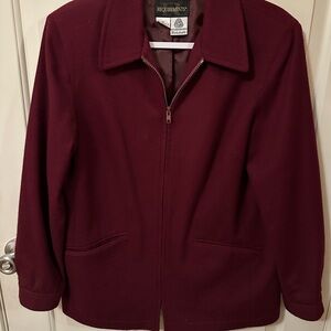 Requirements Women's Deep Burgundy Utility Jacket